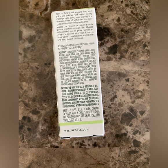 Well People Plant PowderFoliant Exfoliating Powder 0.56 oz Sample Size Vegan New - Picture 2 of 6